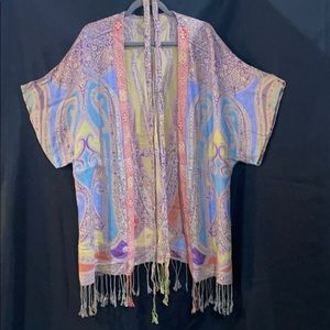 Kimono style coverup